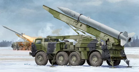 Trumpeter - Russian 9P113 TEL w/9M21 Rocket of 9K52 Luna-M Short-range a